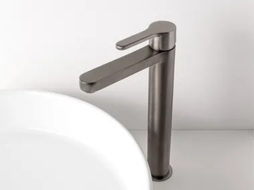 KLAB - Countertop single handle brass washbasin tap by Rubinetterie Treemme - view 2
